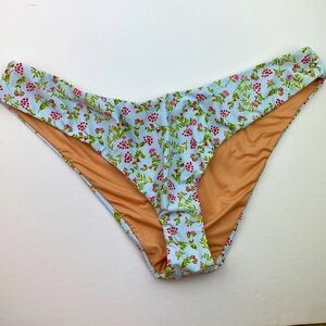 NWT J. Crew | Meadow Cloud Floral Plus Curved Waist Cheeky Bikini Bottoms 2X